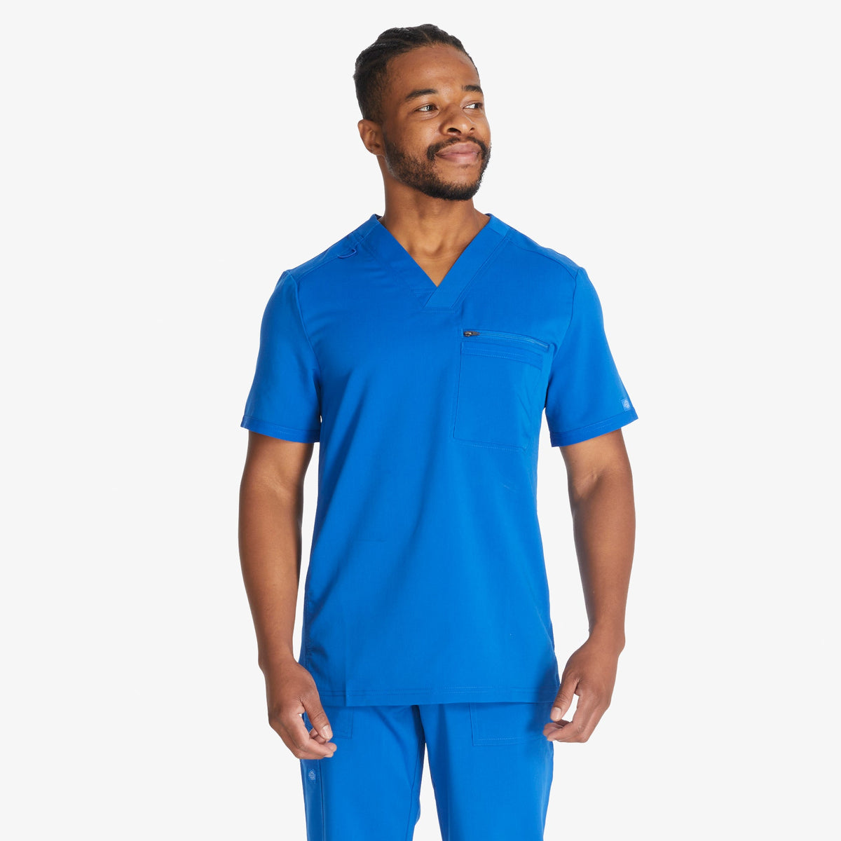 "Men's Balance Tuckable V-Neck Scrub Top"