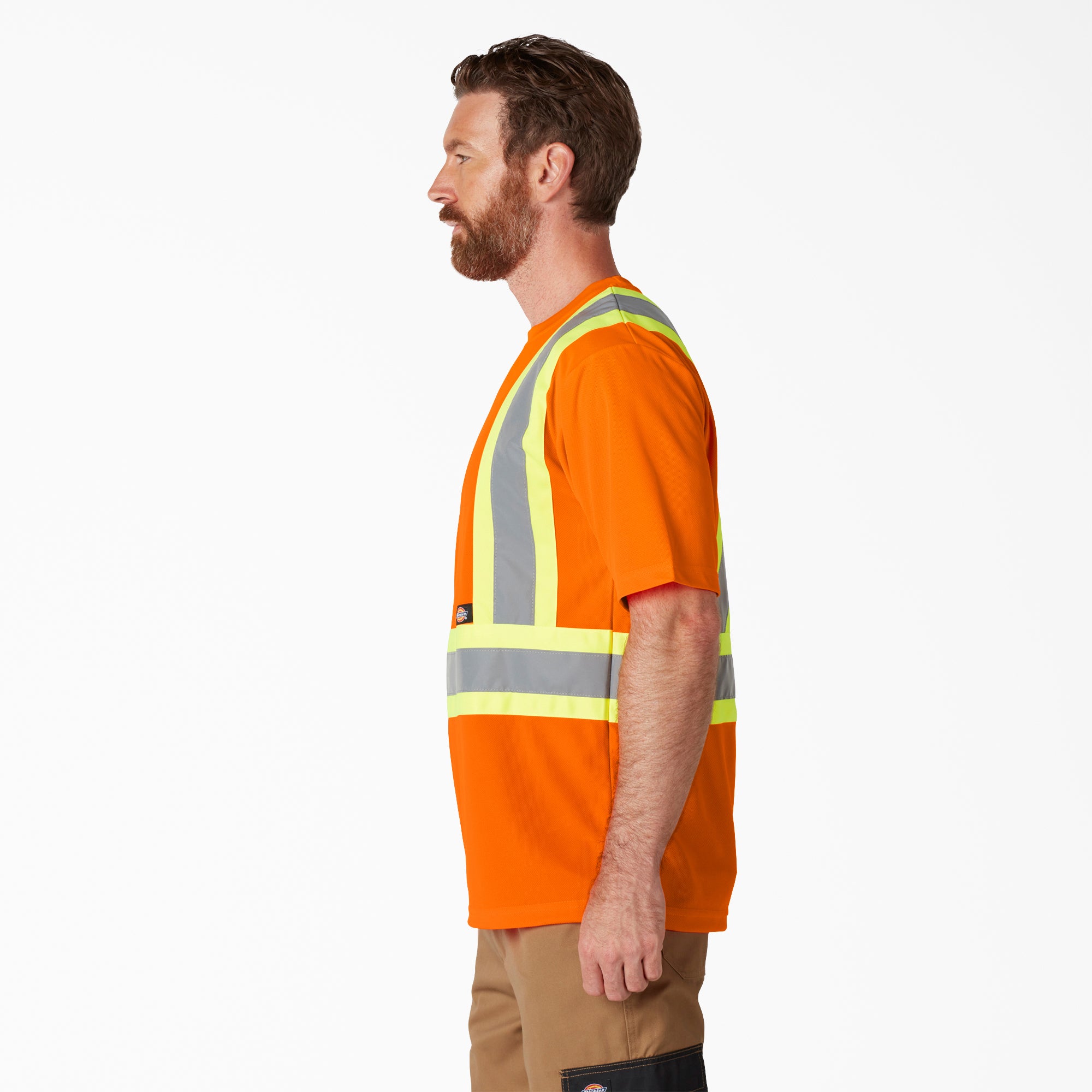 "Hi Vis Safety Short Sleeve T-Shirt"