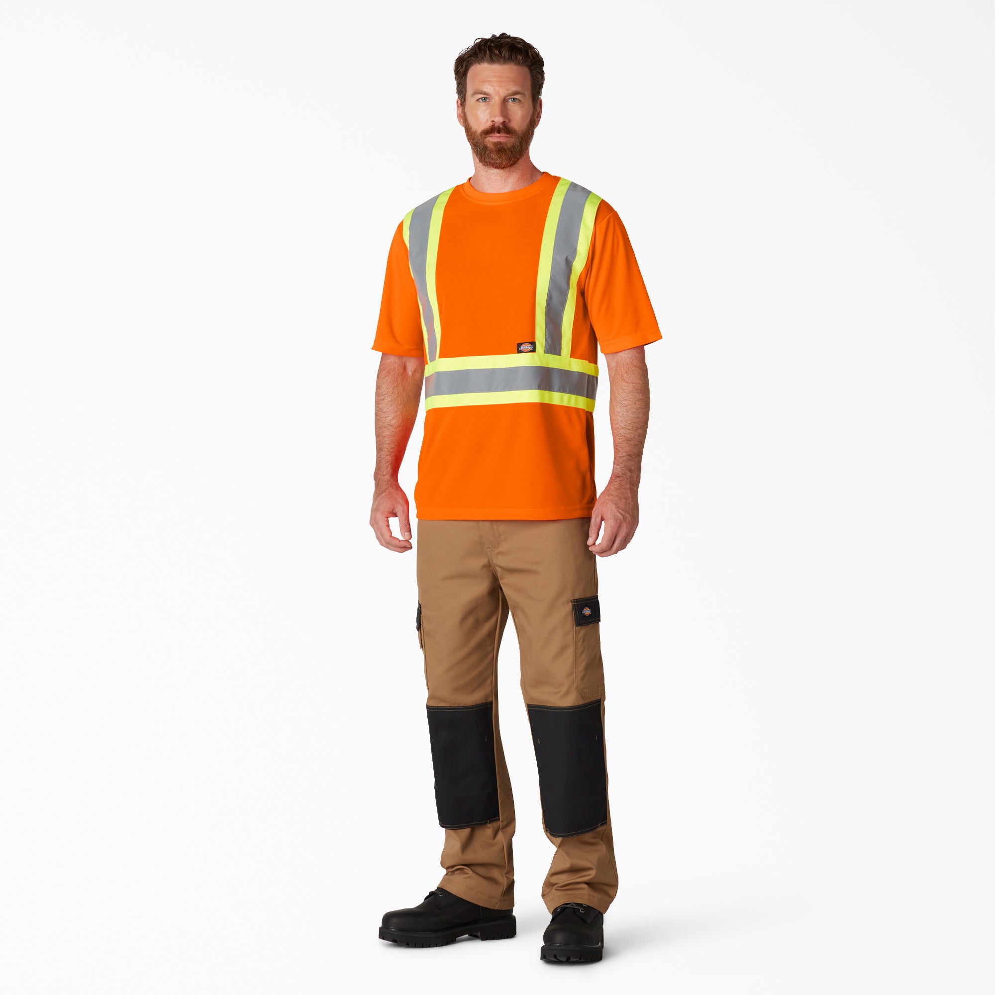 "Hi Vis Safety Short Sleeve T-Shirt"