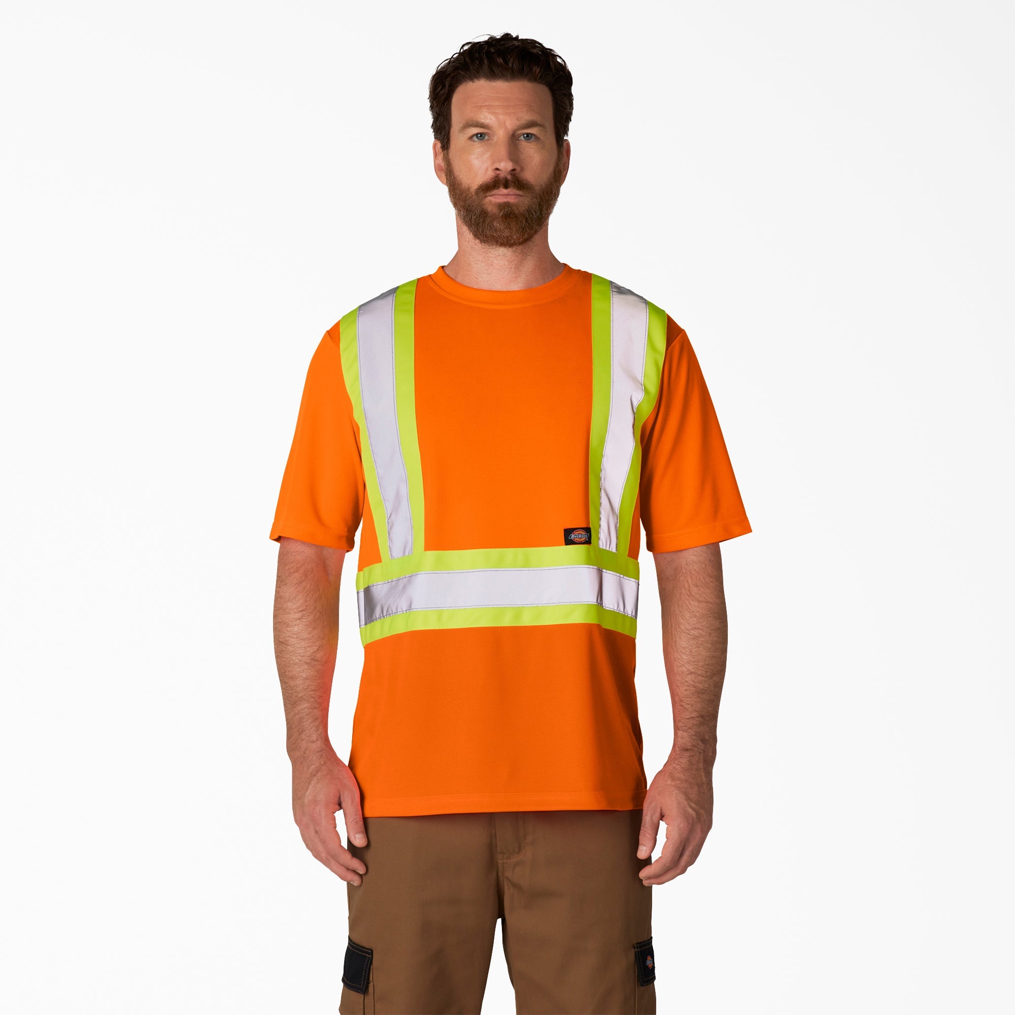 "Hi Vis Safety Short Sleeve T-Shirt"