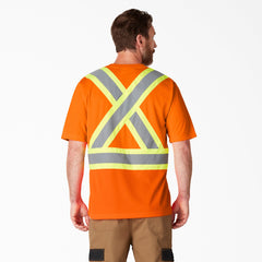 "Hi Vis Safety Short Sleeve T-Shirt"