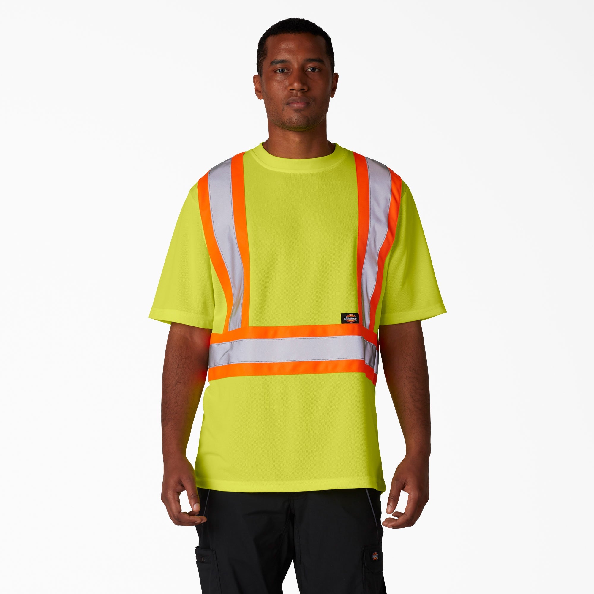 "Hi Vis Safety Short Sleeve T-Shirt"