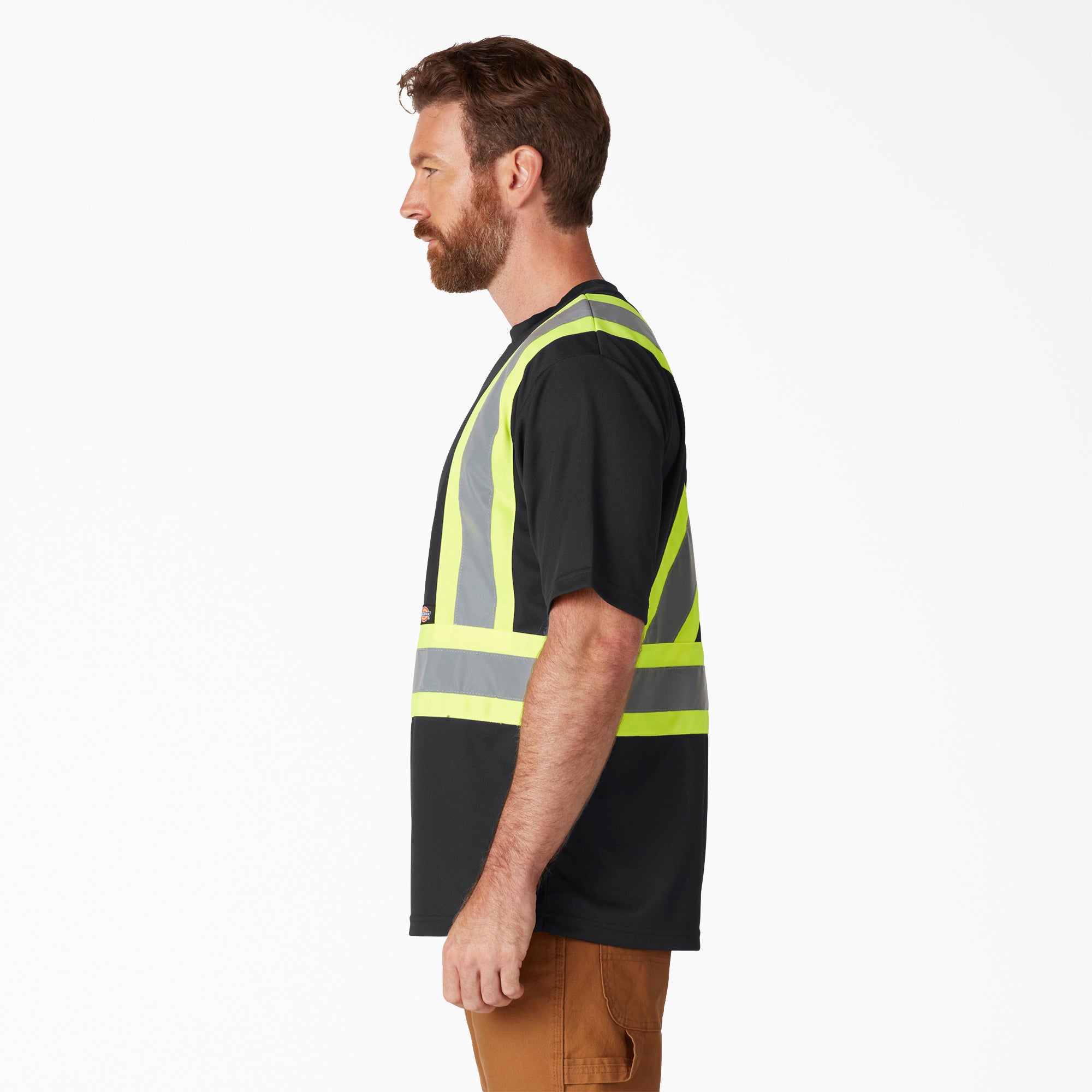 "Hi Vis Safety Short Sleeve T-Shirt"