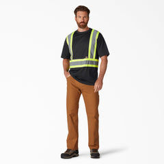 "Hi Vis Safety Short Sleeve T-Shirt"