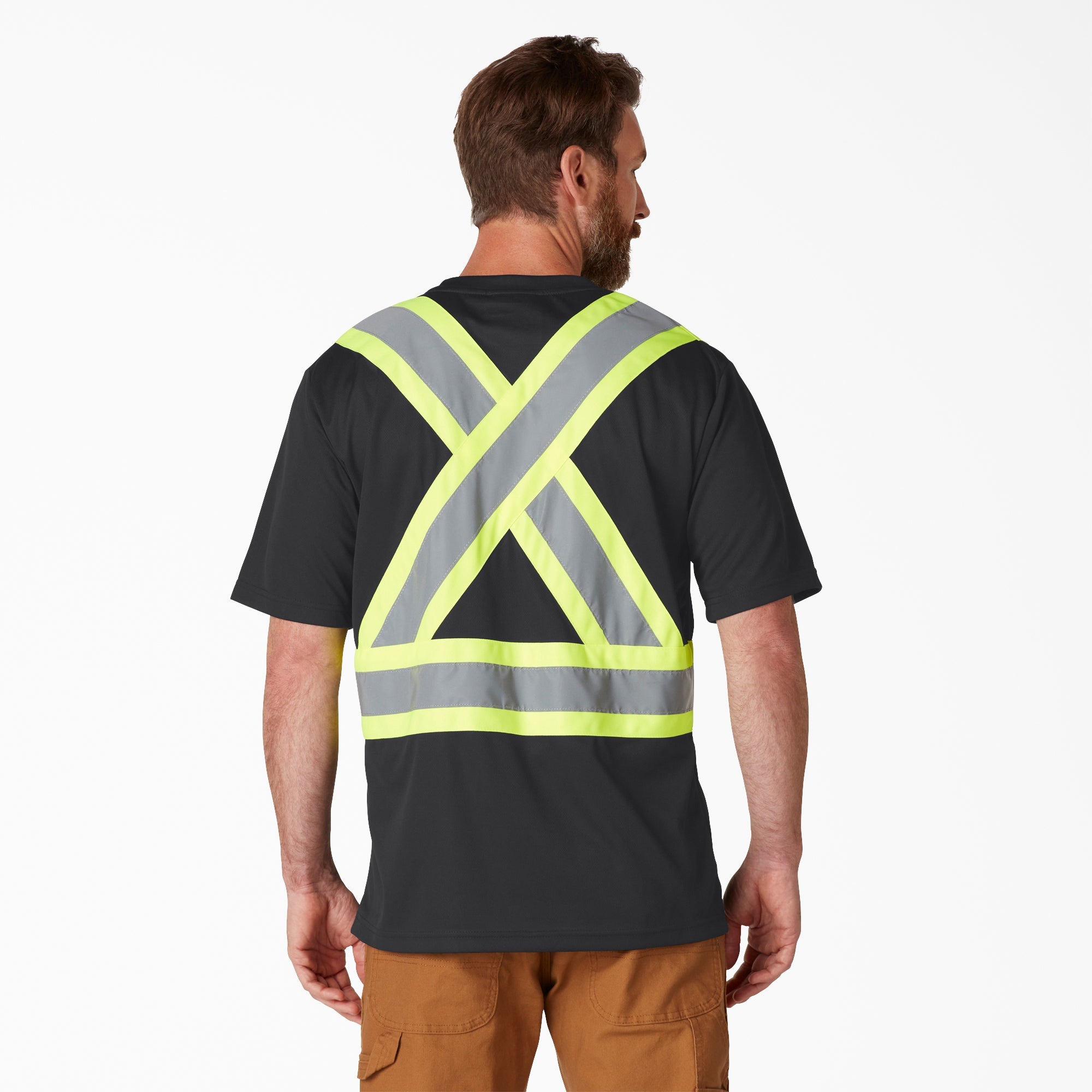 "Hi Vis Safety Short Sleeve T-Shirt"
