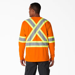 "Hi Vis Safety Long Sleeve T-Shirt"