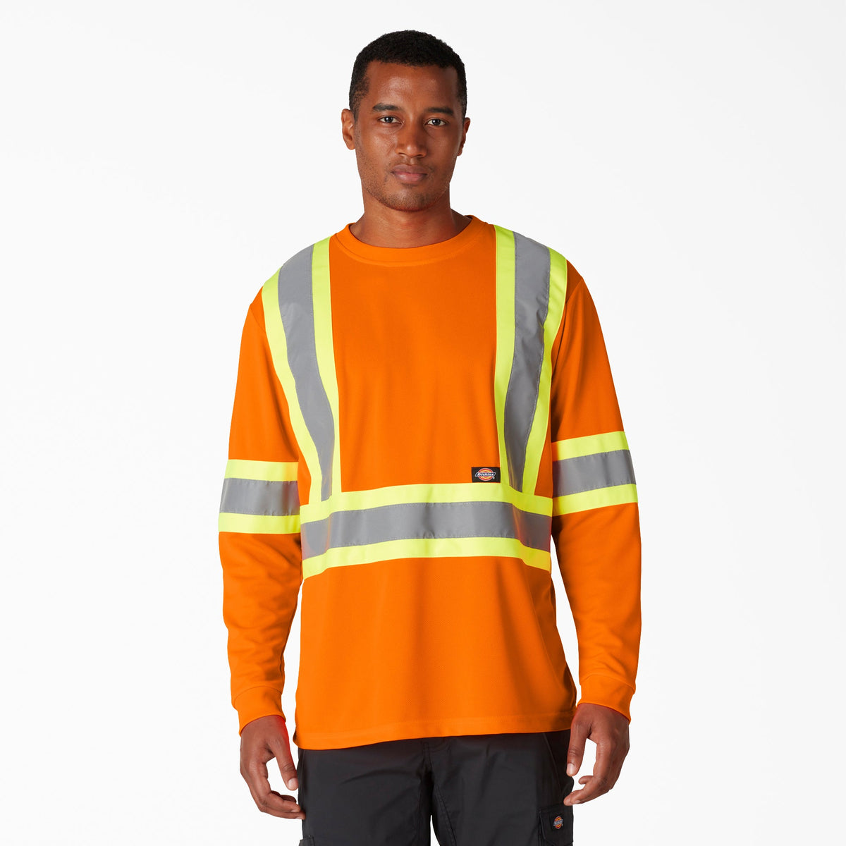 "Hi Vis Safety Long Sleeve T-Shirt"
