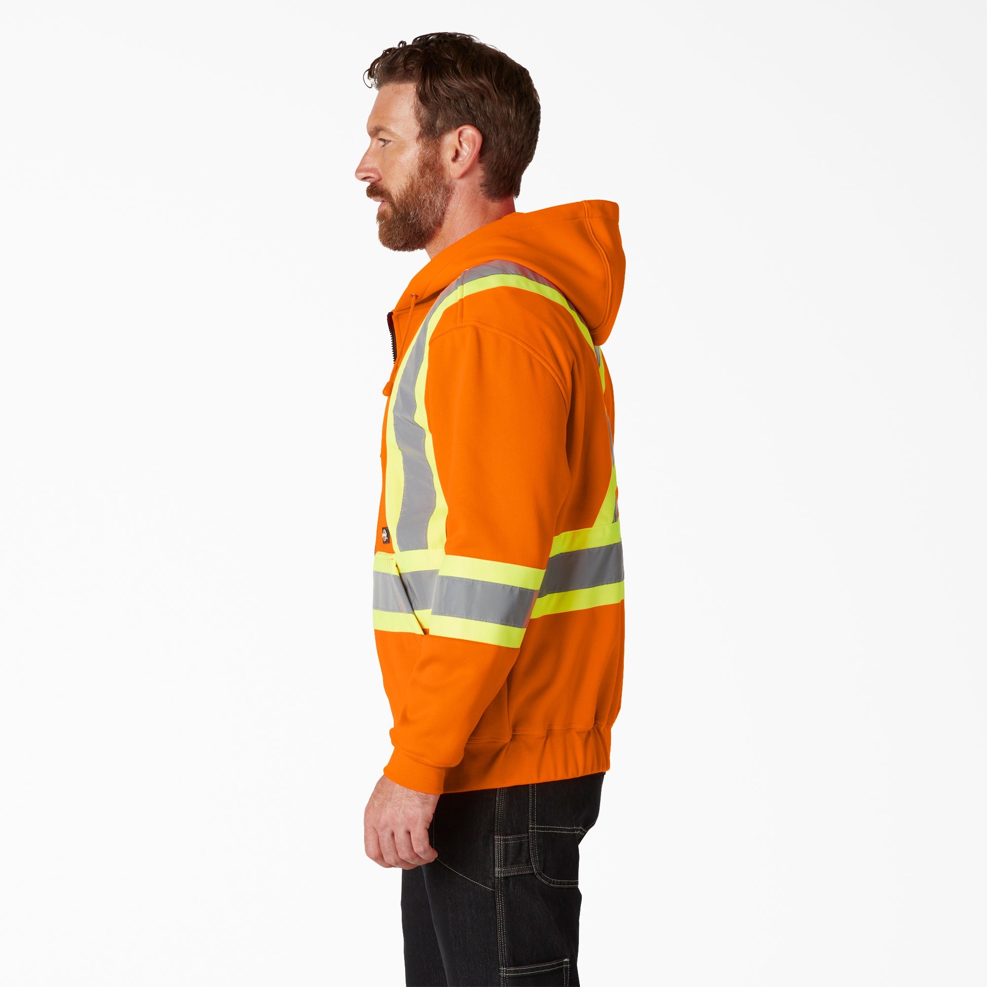 "Hi Vis Safety Hoodie"