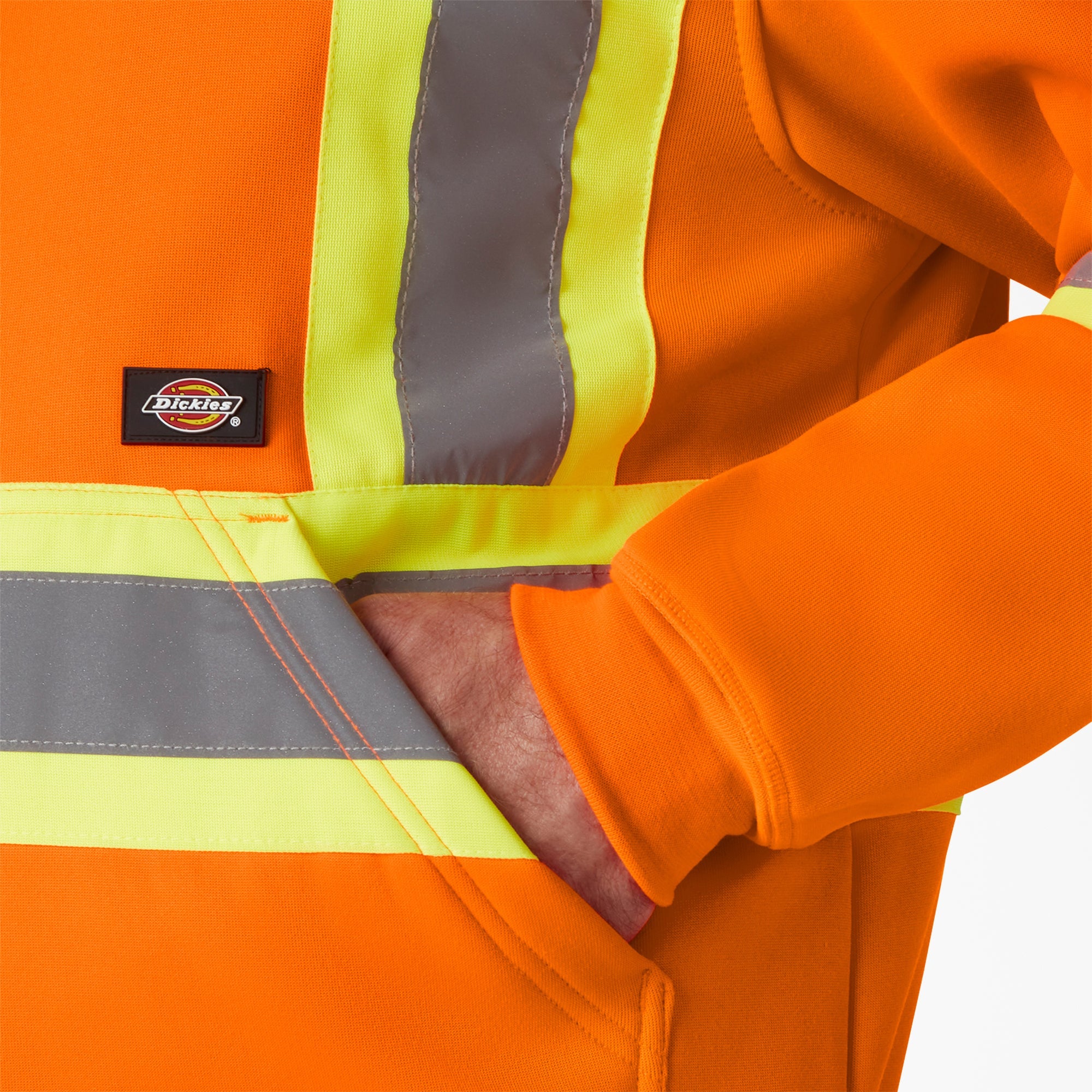 "Hi Vis Safety Hoodie"