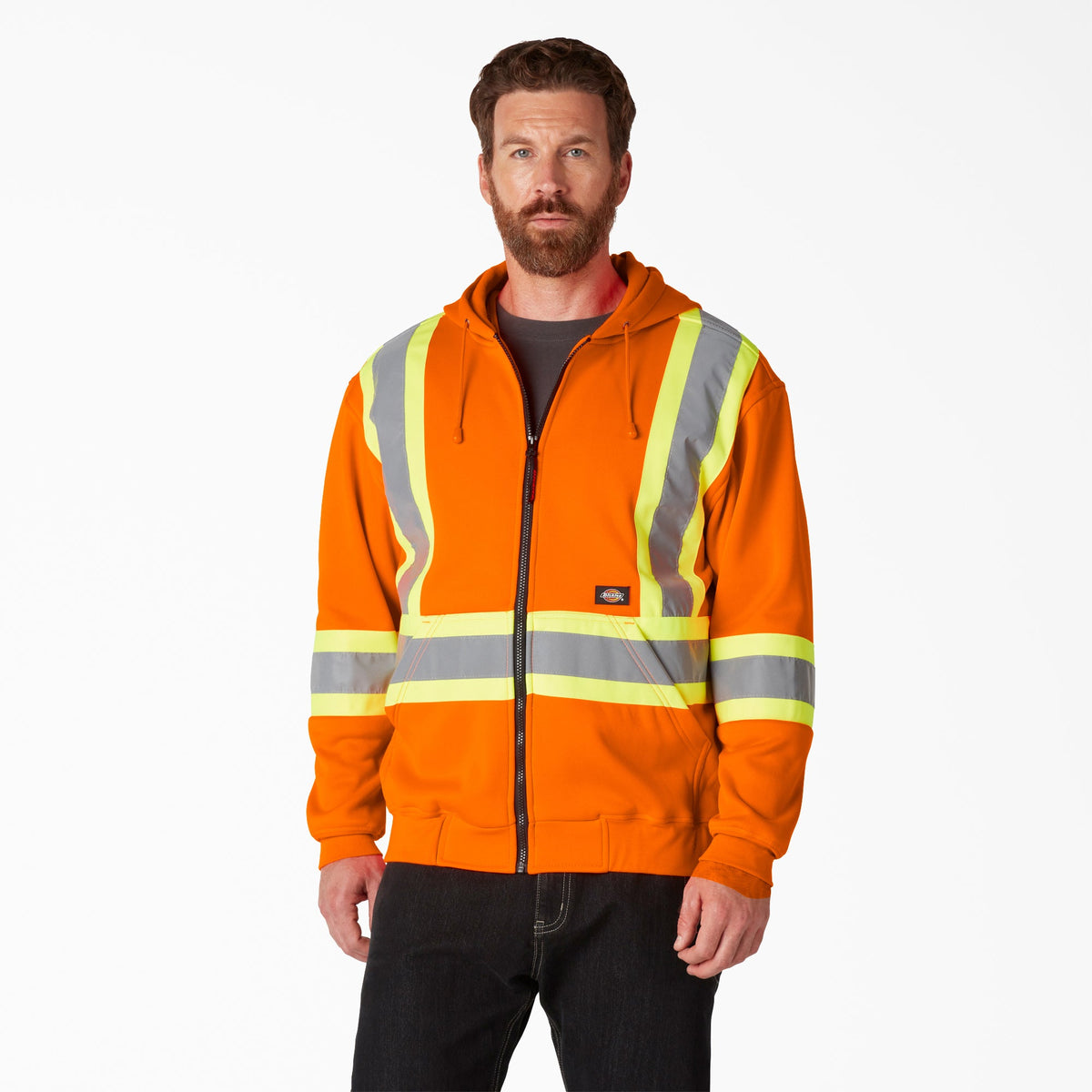 "Hi Vis Safety Hoodie"