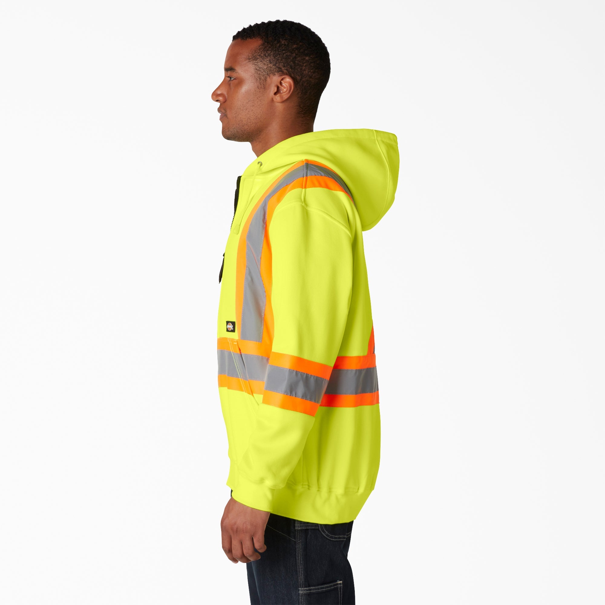 "Hi Vis Safety Hoodie"