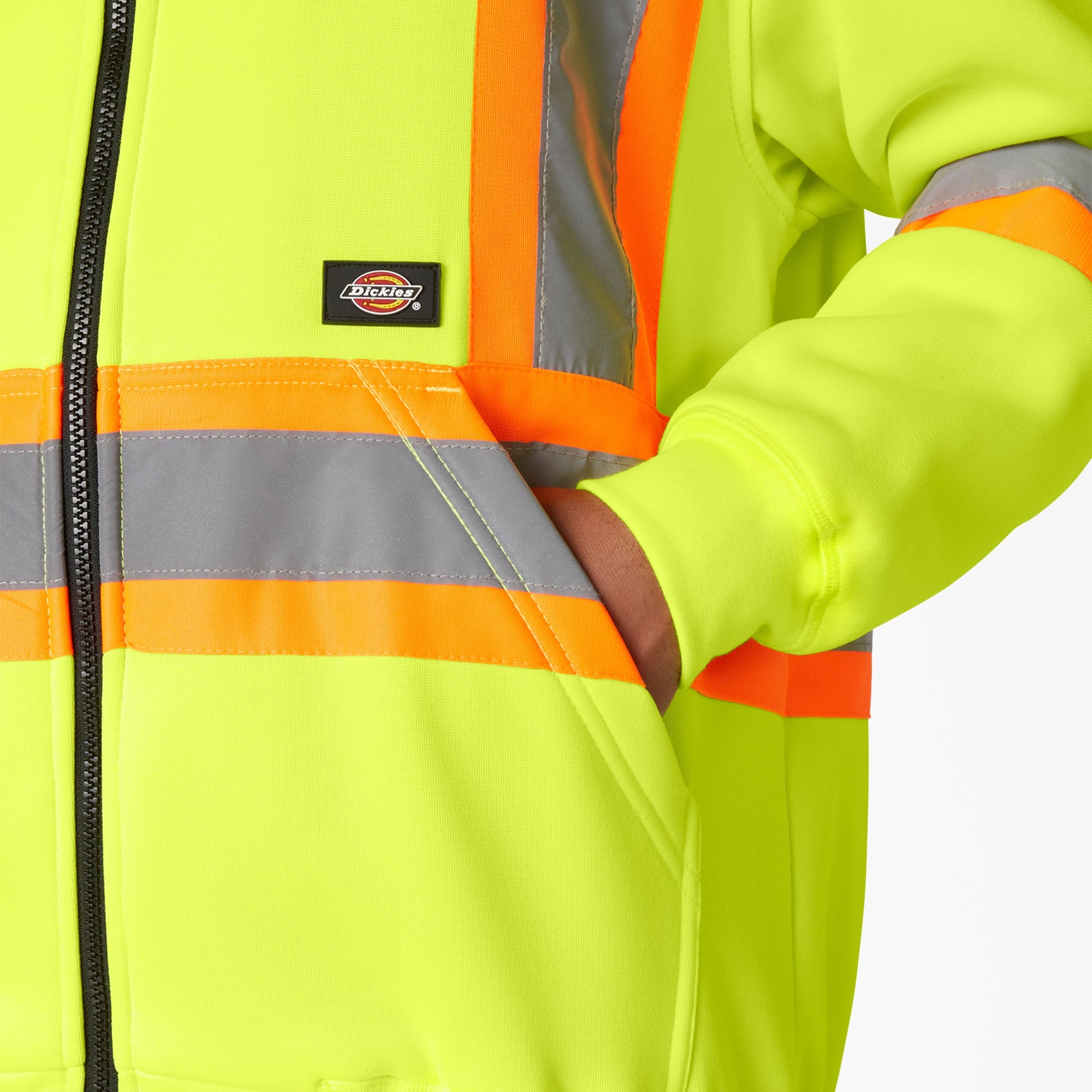 "Hi Vis Safety Hoodie"