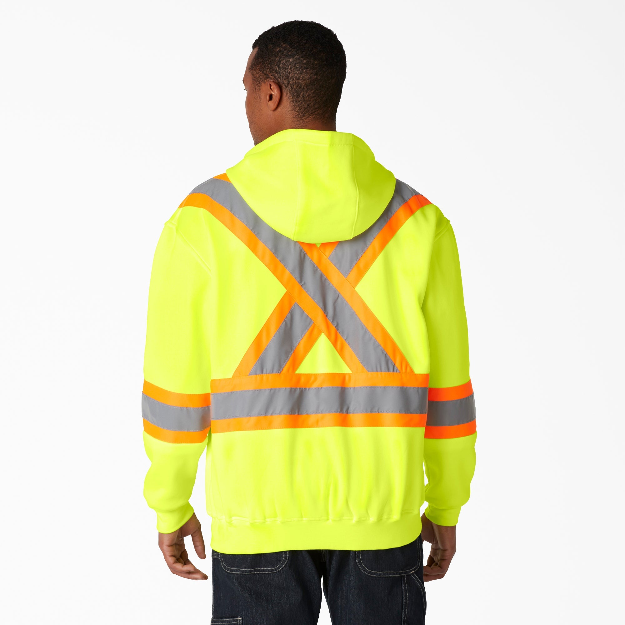 "Hi Vis Safety Hoodie"