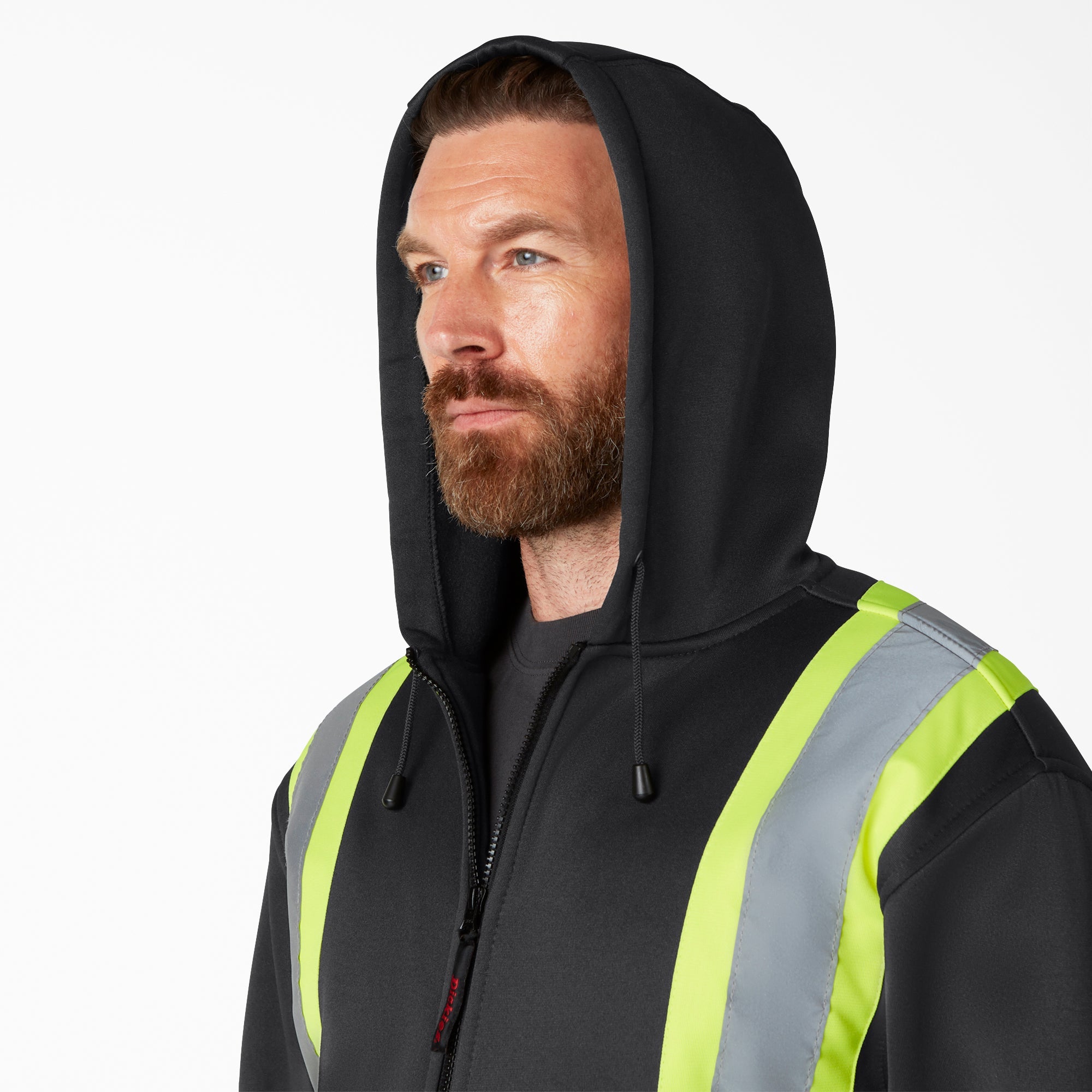 "Hi Vis Safety Hoodie"