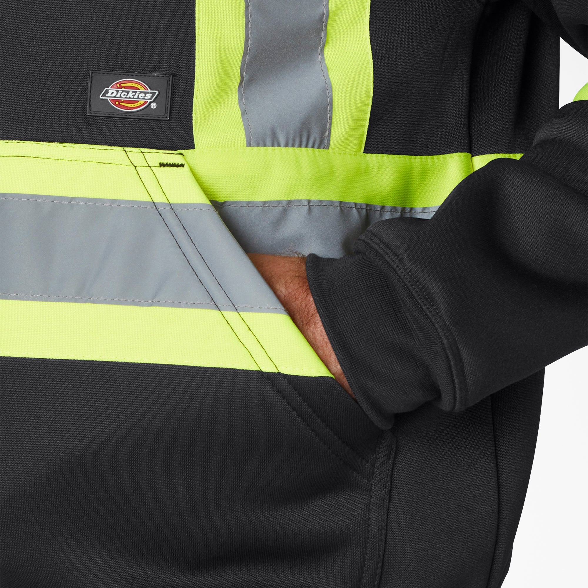 "Hi Vis Safety Hoodie"