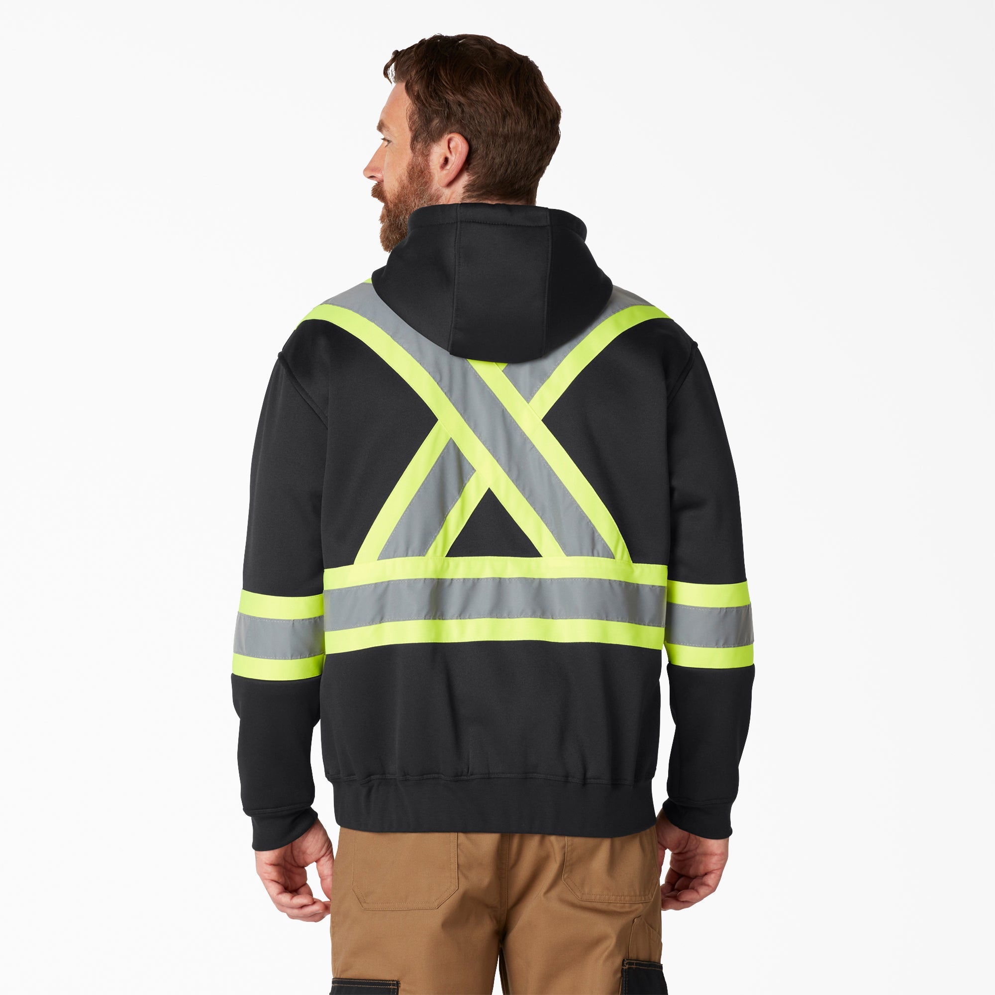 "Hi Vis Safety Hoodie"
