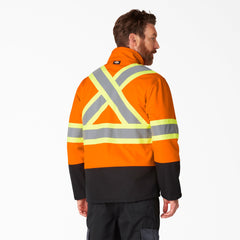 "Hi Vis Safety Softshell Jacket"