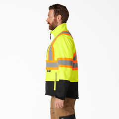 "Hi Vis Safety Softshell Jacket"