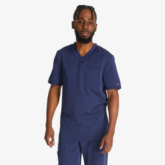 "Men's Balance V-Neck Scrub Top"