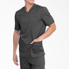 "Men's Balance V-Neck Scrub Top"