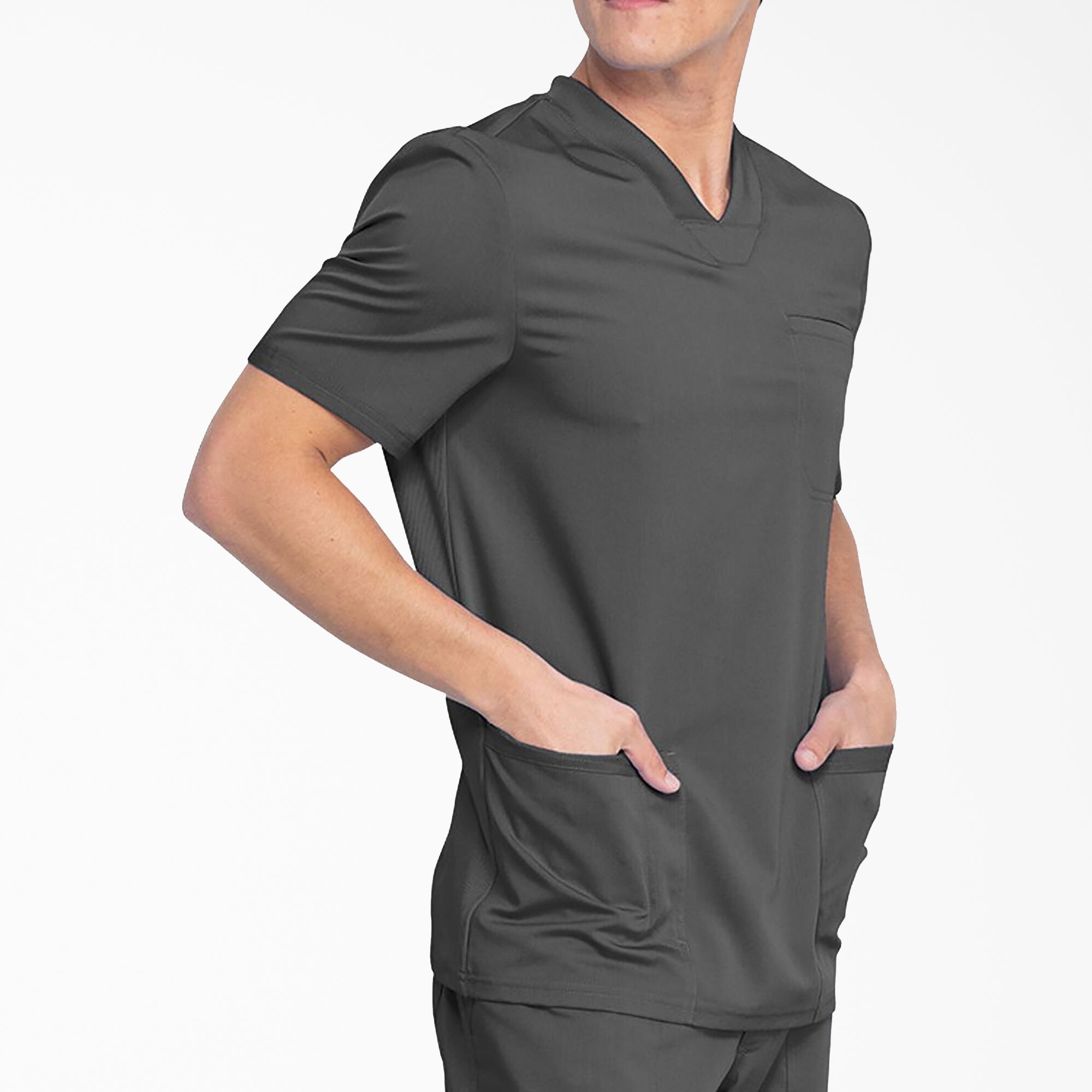 "Men's Balance V-Neck Scrub Top"