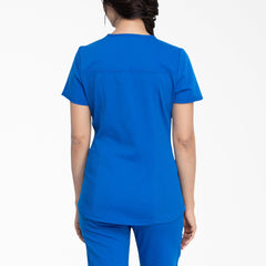 "Women's Balance V-Neck Scrub Top"