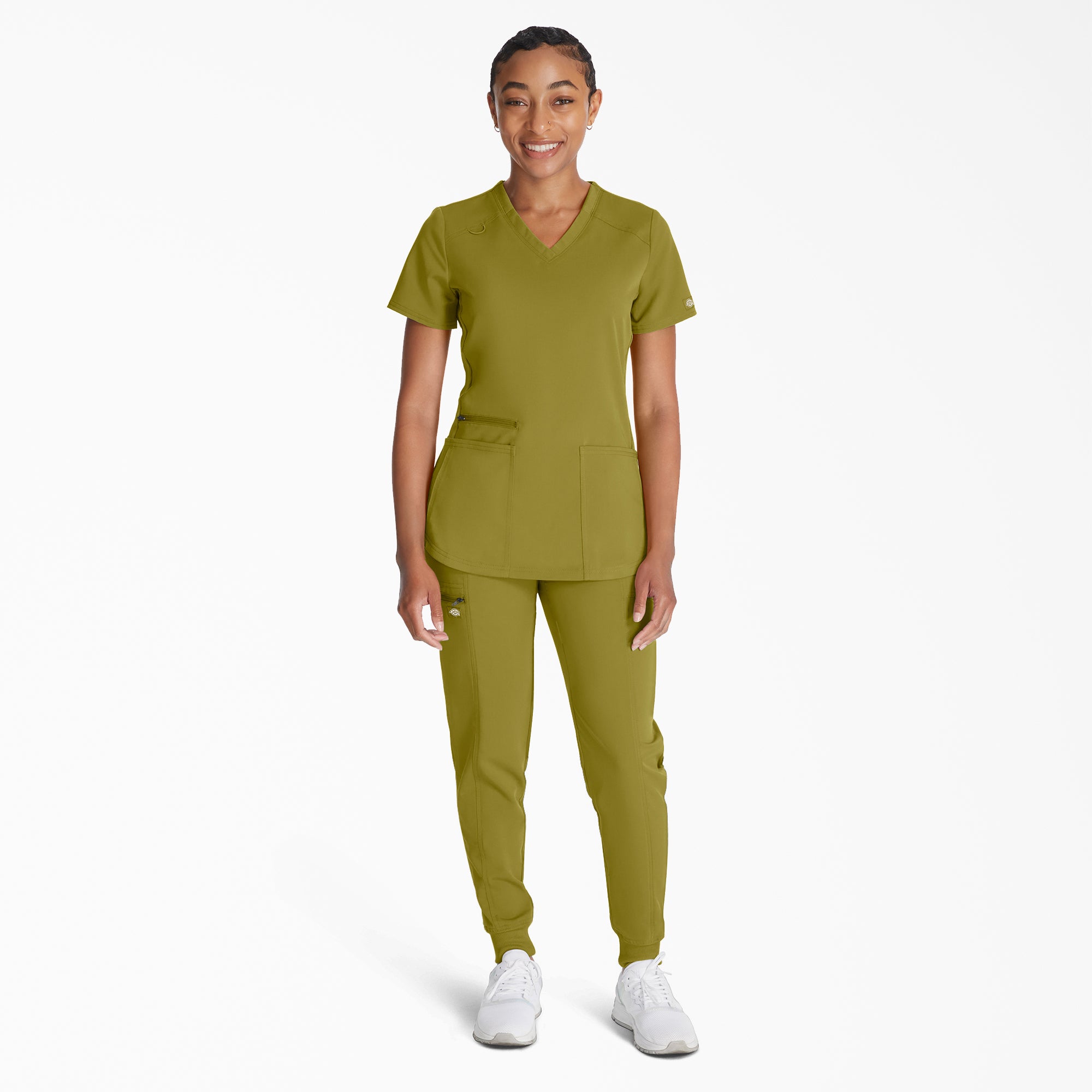 "Women's Balance V-Neck Scrub Top"