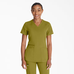 "Women's Balance V-Neck Scrub Top"