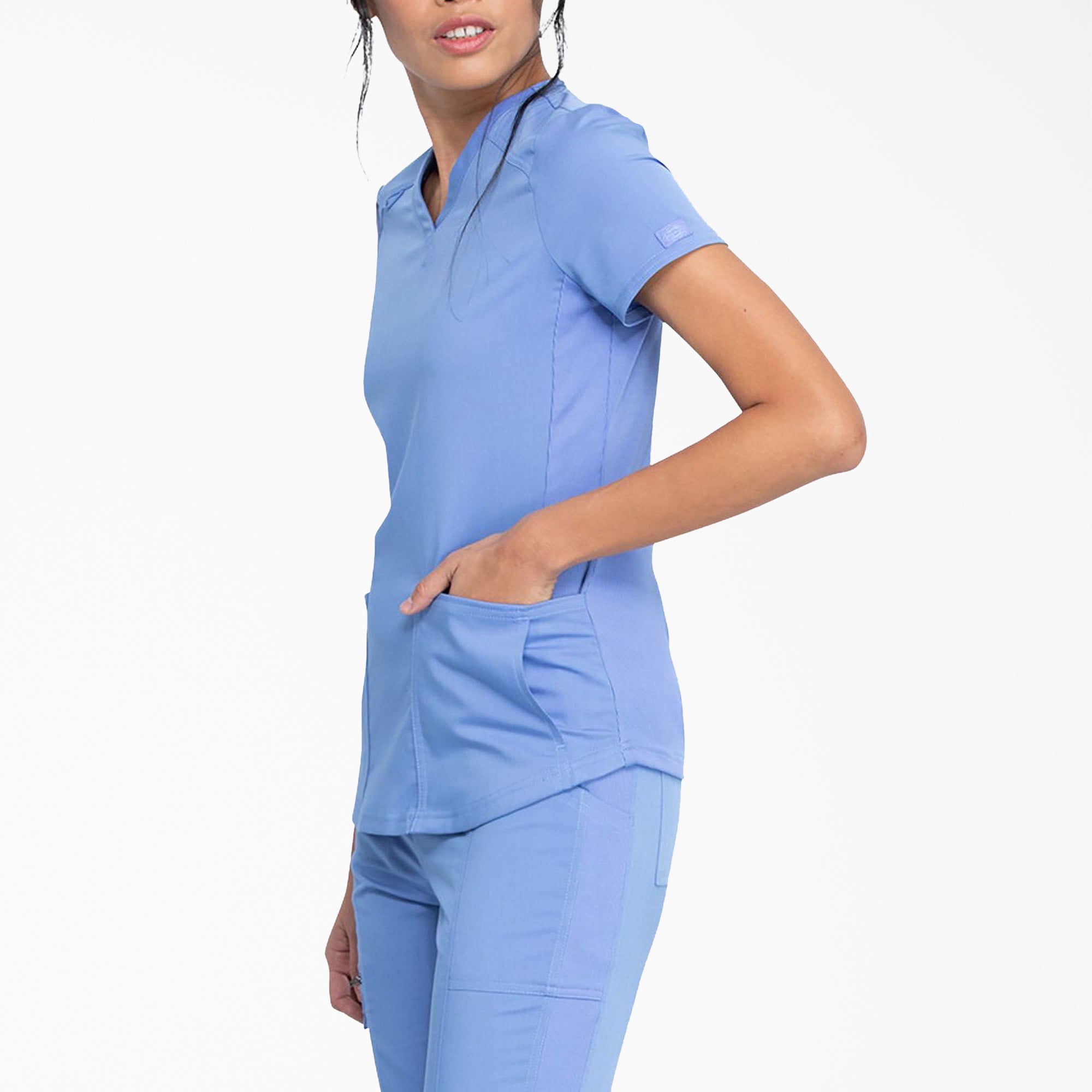 "Women's Balance V-Neck Scrub Top"