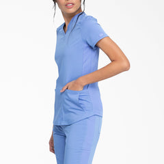 "Women's Balance V-Neck Scrub Top"