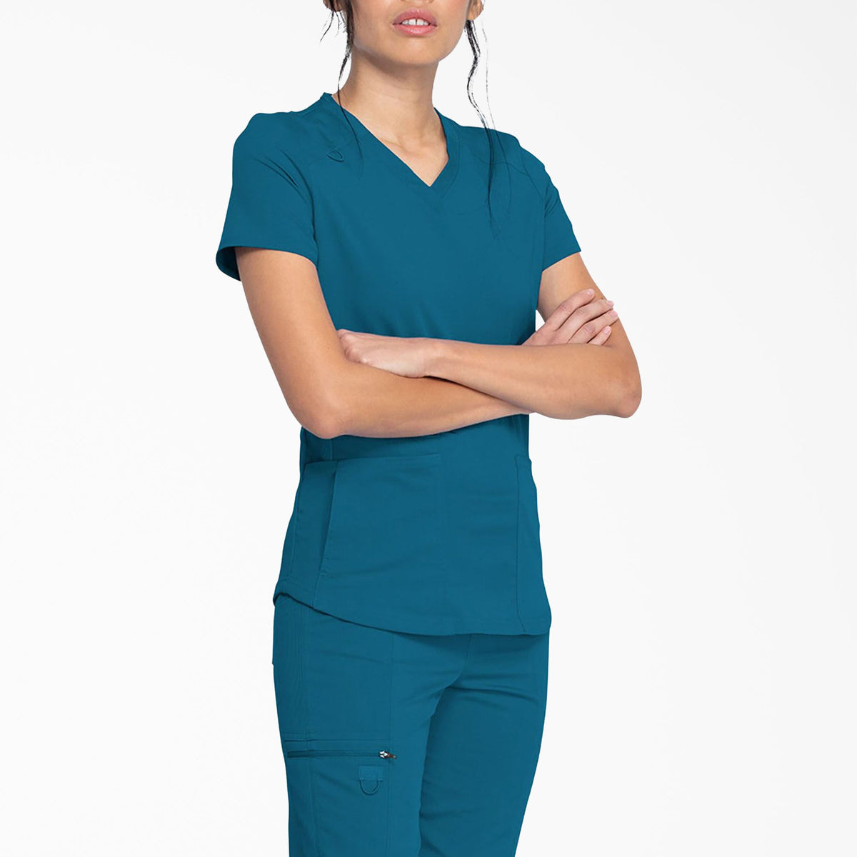 "Women's Balance V-Neck Scrub Top"