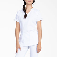 "Women's Balance V-Neck Scrub Top"