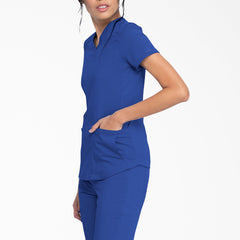 "Women's Balance V-Neck Scrub Top"