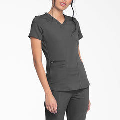 "Women's Balance V-Neck Scrub Top"