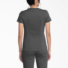"Women's Balance V-Neck Scrub Top"