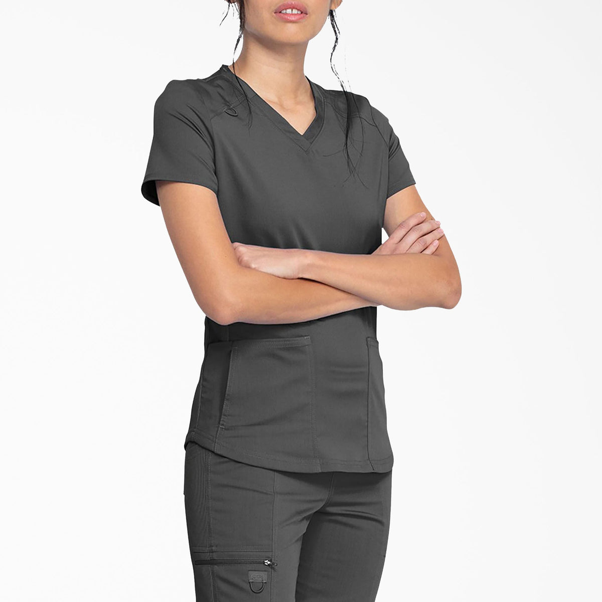 "Women's Balance V-Neck Scrub Top"
