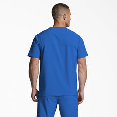 "Unisex EDS Essentials V-Neck Scrub Top"