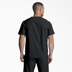 "Unisex EDS Essentials V-Neck Scrub Top"