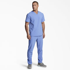 "Unisex EDS Essentials V-Neck Scrub Top"