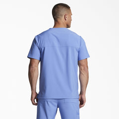 "Unisex EDS Essentials V-Neck Scrub Top"
