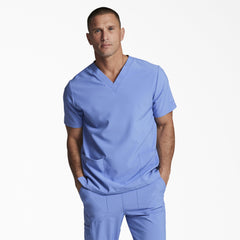 "Unisex EDS Essentials V-Neck Scrub Top"
