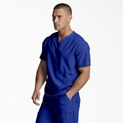 "Unisex EDS Essentials V-Neck Scrub Top"