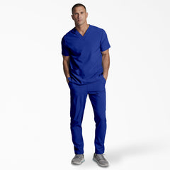 "Unisex EDS Essentials V-Neck Scrub Top"