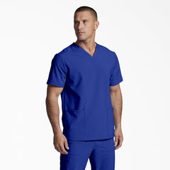 "Unisex EDS Essentials V-Neck Scrub Top"