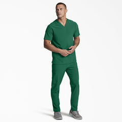 "Unisex EDS Essentials V-Neck Scrub Top"
