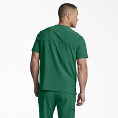 "Unisex EDS Essentials V-Neck Scrub Top"