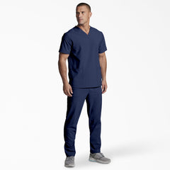 "Unisex EDS Essentials V-Neck Scrub Top"