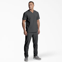 "Unisex EDS Essentials V-Neck Scrub Top"
