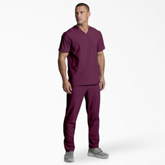 "Unisex EDS Essentials V-Neck Scrub Top"