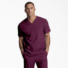 "Unisex EDS Essentials V-Neck Scrub Top"